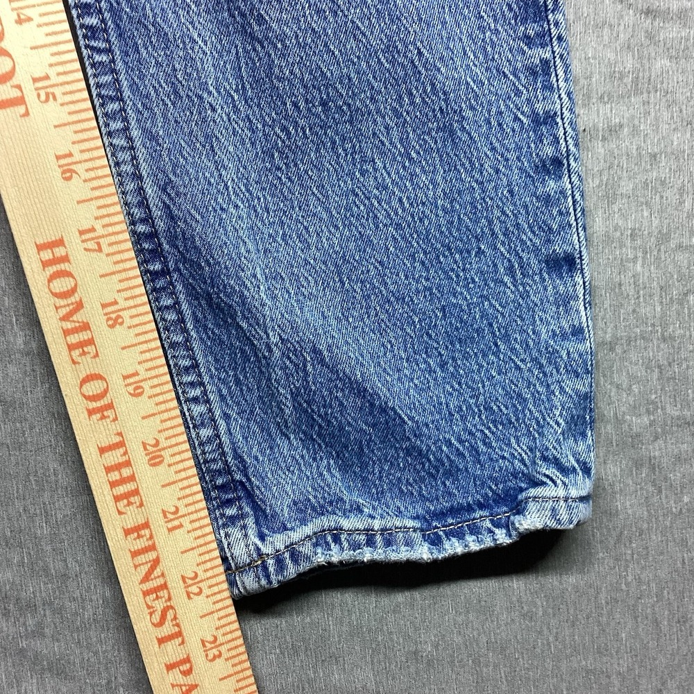 Gap Cheeky Straight Old School High Rise Women Size 0/25P Denim Jeans - Picture 3 of 14